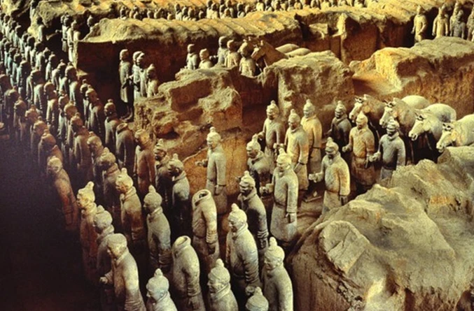 Hé lộ lý do khoan hơn 40.000 lỗ trên lăng mộ Tần Thủy Hoàng