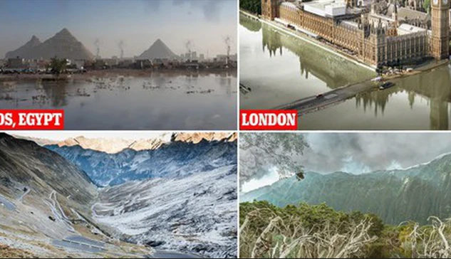 Loạt ảnh cho thấy viễn cảnh đáng sợ của Trái đất vào năm 2050