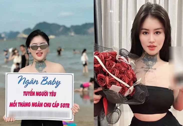 Ngân Baby tuyển người yêu, hứa chu cấp mỗi tháng 50 triệu