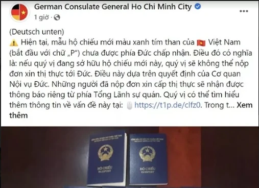 Video: Đức ngừng cấp visa vào hộ chiếu mẫu mới, Bộ Công an nói gì?