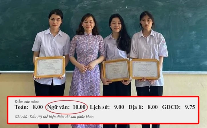 Chân dung nữ sinh đạt điểm 10 môn văn duy nhất cả nước