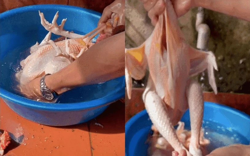 Video: Cách làm gà cúng Tết “thần tốc” khiến dân mạng trầm trồ thán phục