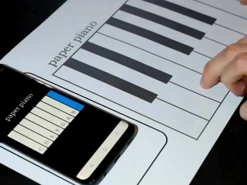 Video: Đàn piano bằng… giấy, chơi như đàn xịn, âm thanh đỉnh cao