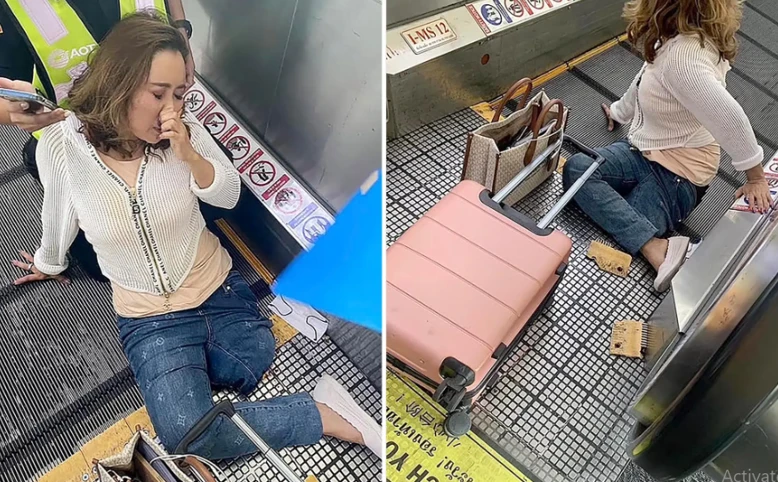 Bị cưa cụt chân vì kẹt vào băng chuyền ở sân bay