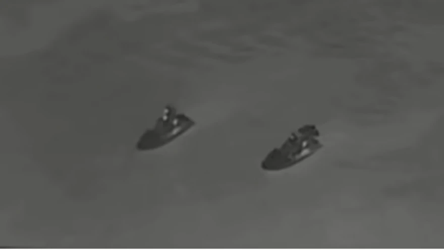 Cận cảnh lính biệt kích Ukraine đổ bộ Crưm bằng xuồng cao tốc