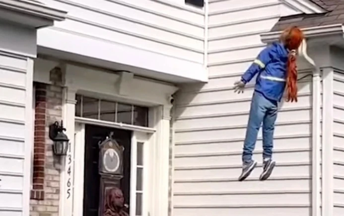 Rùng rợn ngôi nhà Halloween lấy ý tưởng từ phim “Stranger Things”