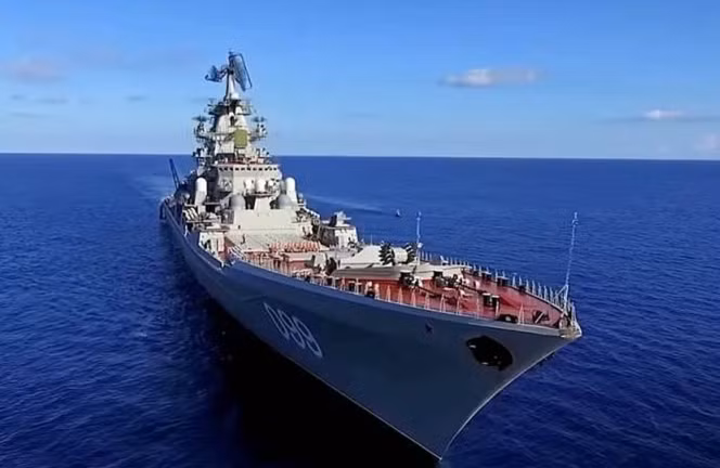 Soi tàu tuần dương được mệnh danh “kho tên lửa trên biển” của Nga