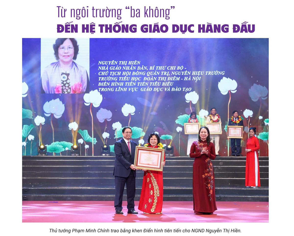 View - NGND Nguyễn Thị Hiền, mỗi sáng đến trường, gặp trẻ là có thêm năng lượng | Báo Tri thức và Cuộc sống - TIN TỨC PHỔ BIẾN KIẾN THỨC 24H