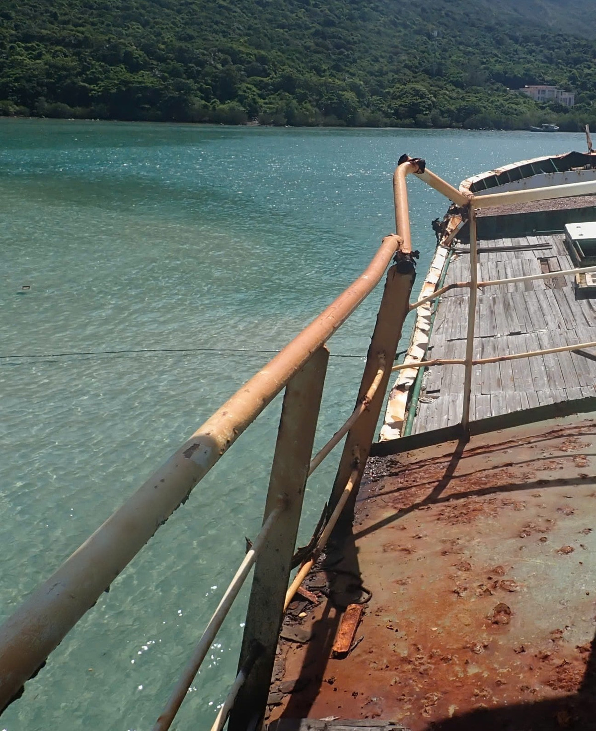 Khi bị bỏ lại trên biển, chiếc tàu mang cờ Togo và cảng đăng ký là Lome (thuộc nước Cộng hoà Togo). Đây là loại tàu được thiết kế chuyên chở hàng đông lạnh với tổng dung tích là 495 GT, trọng tải 1.200 tấn.