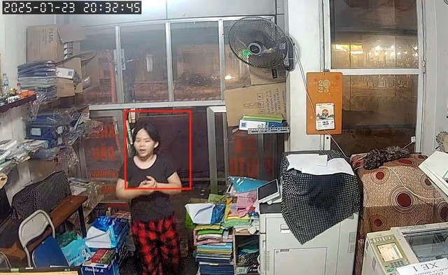 Hình ảnh cháu gái trước khi mất tích. Ảnh: Chị Dương cung cấp