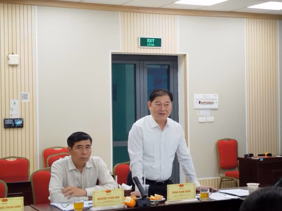 Đồng chí Phan Xuân Dũng, Chủ tịch VUSTA phát biểu