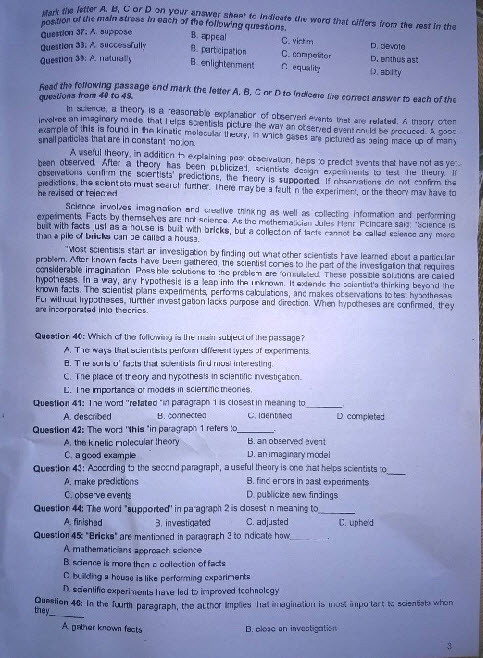 De thi thu THPT quoc gia 2015 mon Tieng anh toan tinh Nam Dinh-Hinh-3