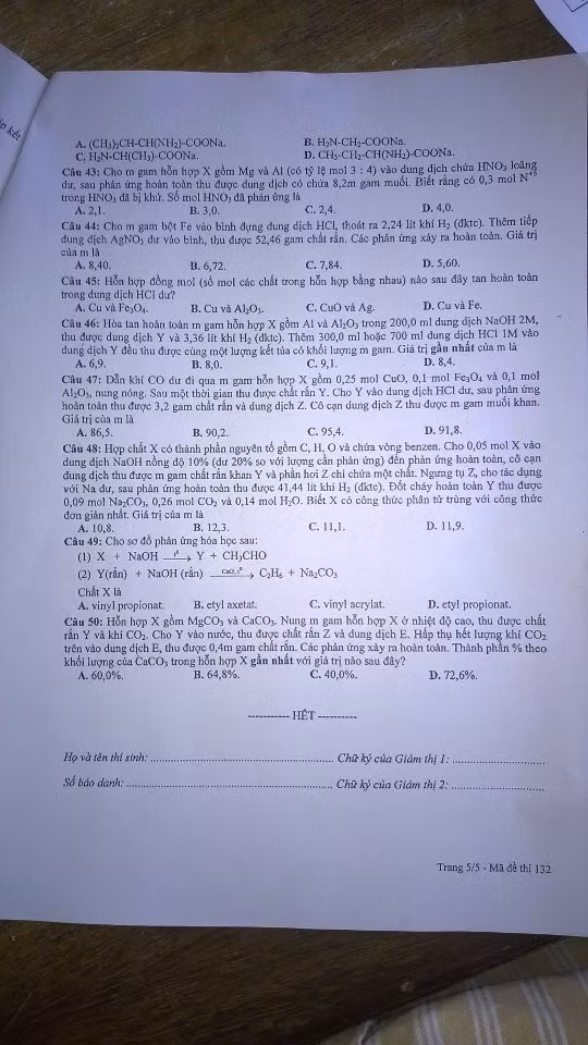 De thi thu THPT quoc gia 2015 mon Hoa toan tinh Nam Dinh ngay 6/6-Hinh-5