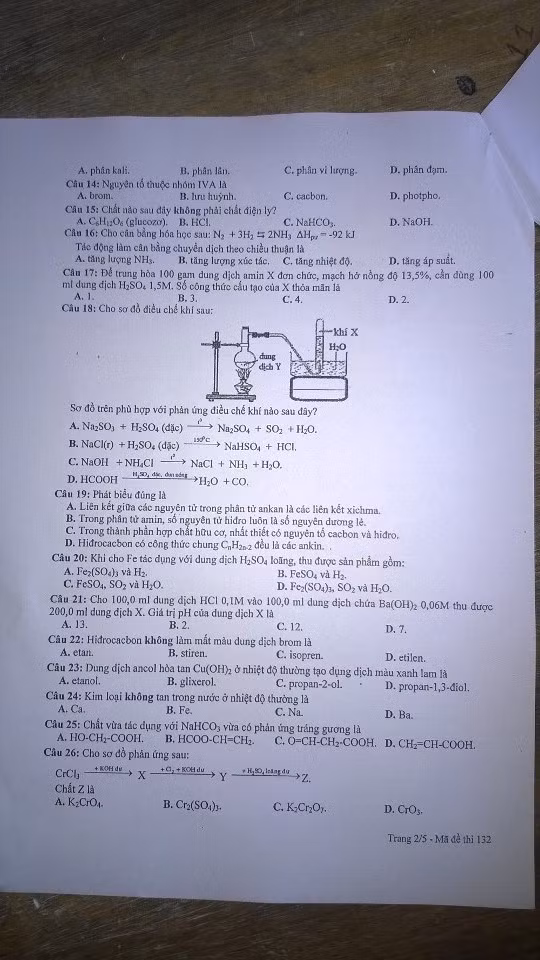 De thi thu THPT quoc gia 2015 mon Hoa toan tinh Nam Dinh ngay 6/6-Hinh-2