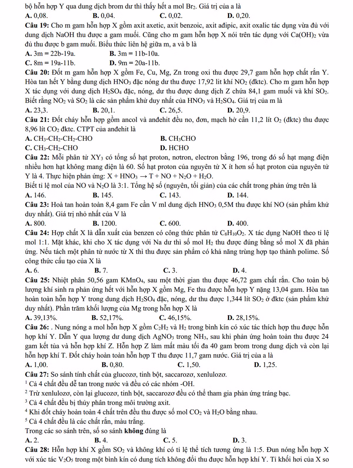 De thi thu THPT quoc gia 2015 mon Hoa chuyen Thang Long-Hinh-3