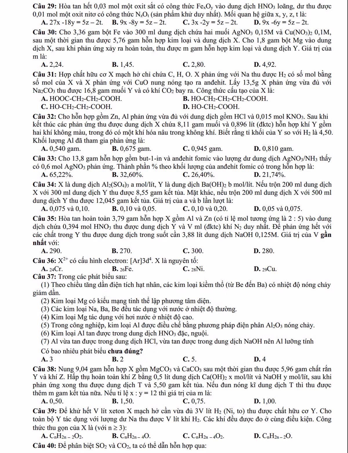 De thi thu THPT quoc gia 2015 mon Hoa hoc chuyen Long An-Hinh-4