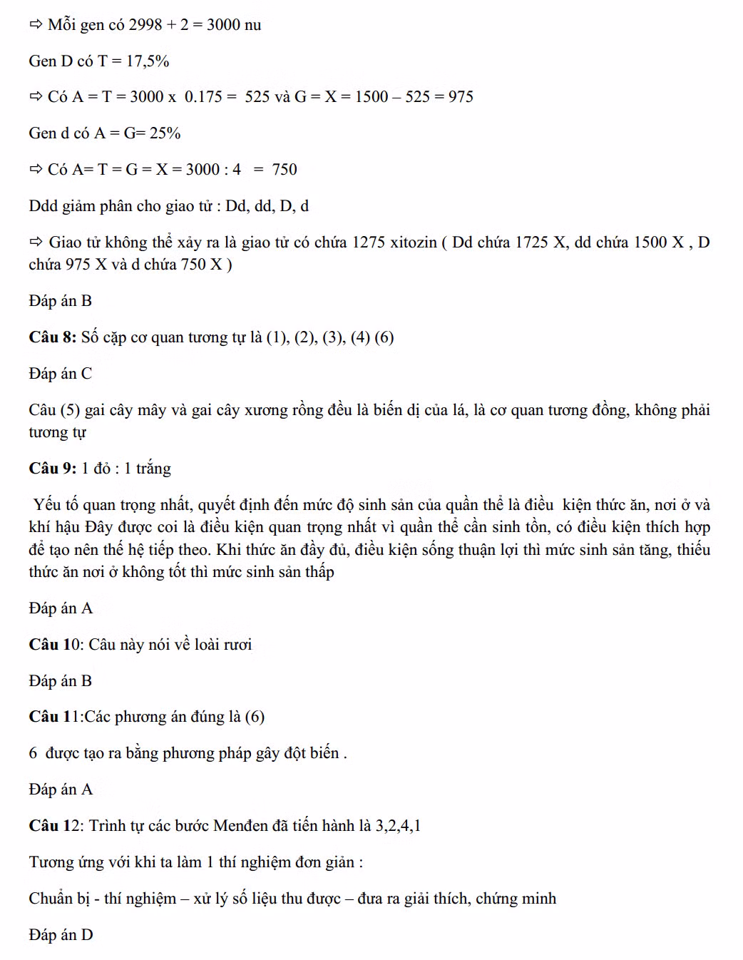 De thi thu THPT quoc gia 2015 mon Sinh chuyen Hung Vuong va dap an-Hinh-18