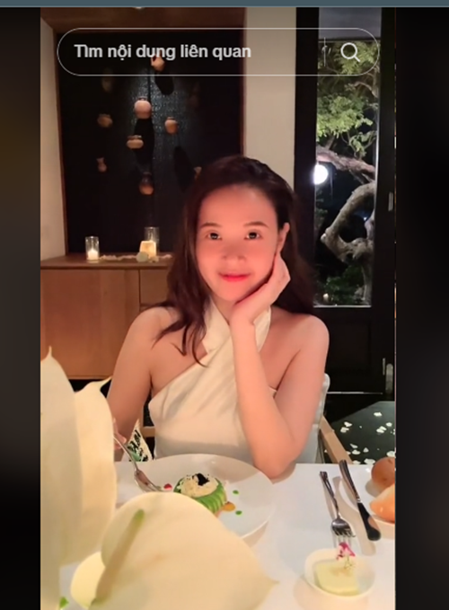 Cặp đôi kín tiếng về chuyện tình cảm trước khi tổ chức đám cưới. Ảnh: TikTok Midu.