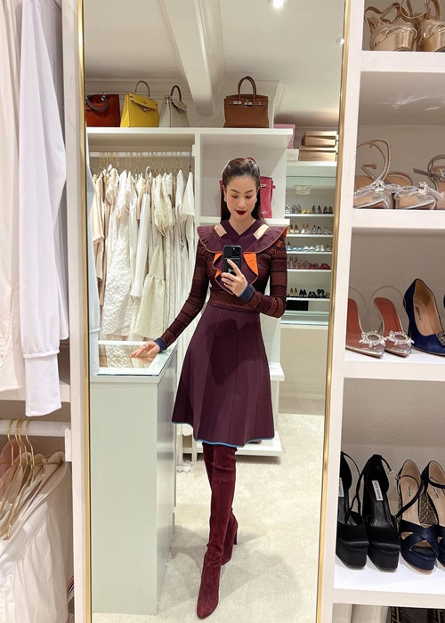Phạm Hương có tủ đồ hàng hiệu "khủng". Vào tháng 2/2023, cô từng thông báo thanh lý những đồ hiệu ít dùng hoặc không còn sử dụng.