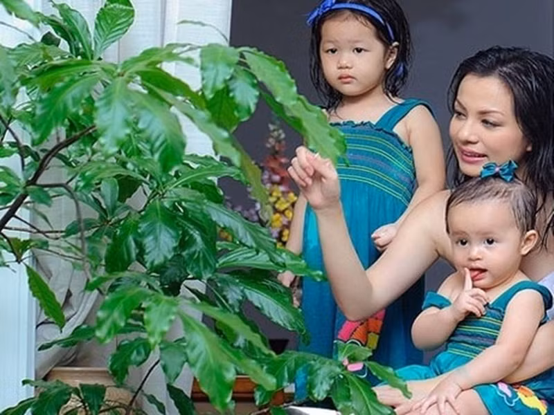 Trong 17 năm qua, Ngọc Thúy nuôi hai con gái chung với đại gia Đức An. Ảnh: Tiền Phong.