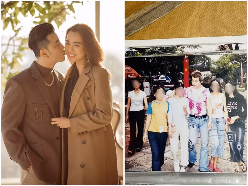 Mới đây, Ưng Hoàng Phúc gây chú ý khi khoe loạt ảnh cũ chụp cùng fan nữ cách đây nhiều năm. Bức ảnh được siêu mẫu Kim Cương tìm thấy trong nhà. Ảnh: FB Ưng Hoàng Phúc.