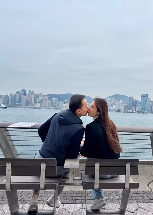 Nữ diễn viên và chồng có nhiều chuyến du lịch nước ngoài sau đám cưới. Ảnh: FB Diễm My.