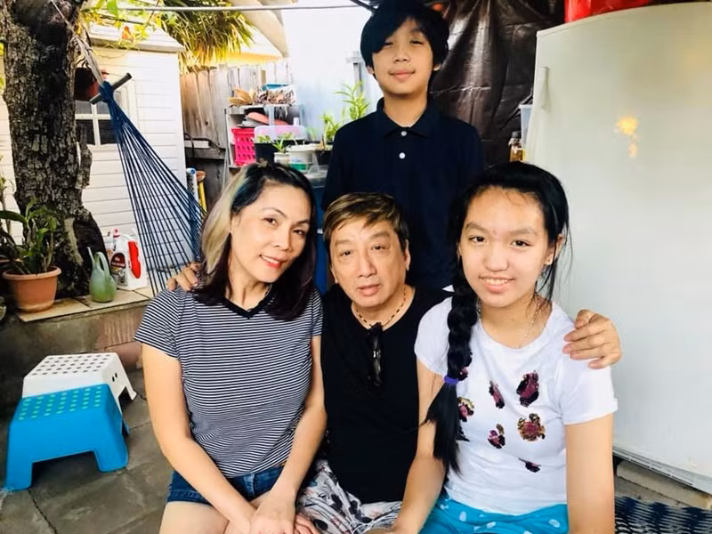 Trường Vũ bên Anh Thư ngày còn mặn nồng. Ảnh: Arttimes.