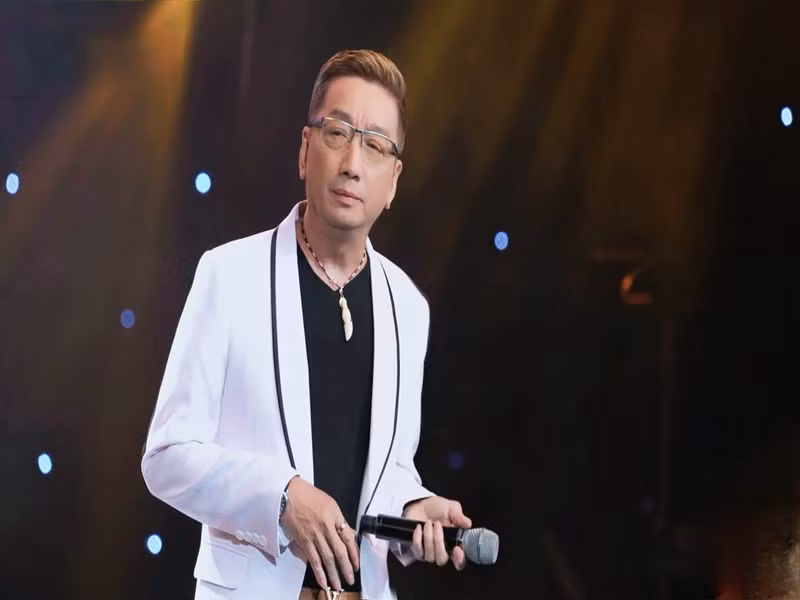 “Vợ tôi đã hy sinh rất nhiều để tôi có được ngày hôm nay. Tôi không muốn đưa vợ con vào giới showbiz. Cuộc sống của họ sẽ bị xáo trộn ít nhiều”, Trường Vũ từng chia sẻ về Anh Thư. Ảnh: Vietnamnet.