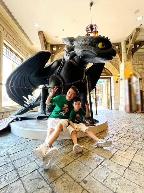 Con trai Mr Đàm vừa tròn 5 tuổi