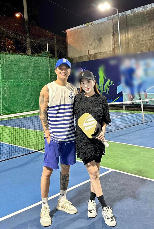 Nữ DJ có mối quan hệ thân thiết với con trai riêng của TiTi. Ảnh: FB TiTi.