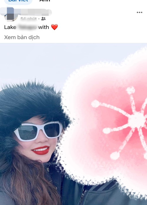 Nữ diễn viên phim Thương nhớ ở ai công khai hẹn hò cách đây không lâu. Tuy nhiên, Trương Phương giấu mặt nửa kia. Ảnh: FB Trương Phương.