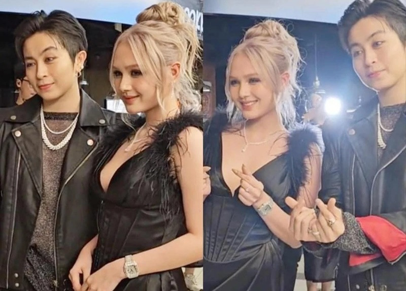 Không ít lần Gil Lê trở thành tâm điểm của dư luận vì tin đồn hẹn hò. Ảnh: Saostar.