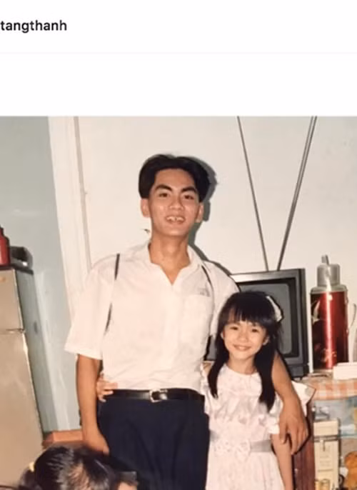 Gương mặt bừng sáng của nàng ngọc nữ vào sinh nhật lần thứ 7. Ảnh: Instagram Tăng Thanh Hà.