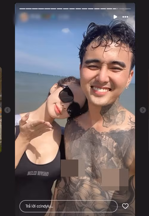 Bảo Ngọc ngày càng gợi cảm kể từ khi gắn bó với Đạt G. Ảnh: Instagram Bảo Ngọc.