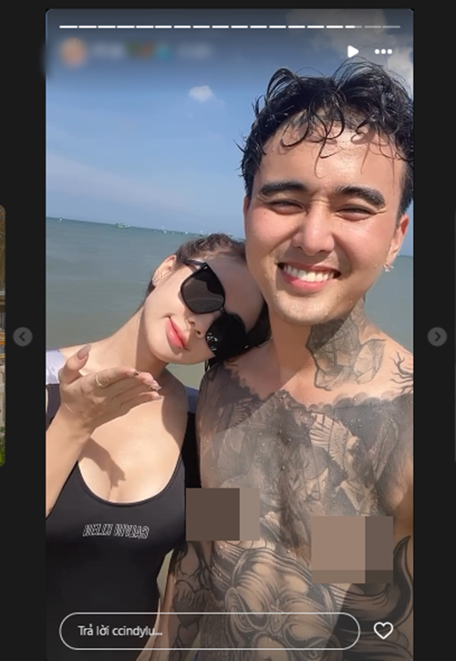 Bảo Ngọc ngày càng gợi cảm kể từ khi gắn bó với Đạt G. Ảnh: Instagram Bảo Ngọc.