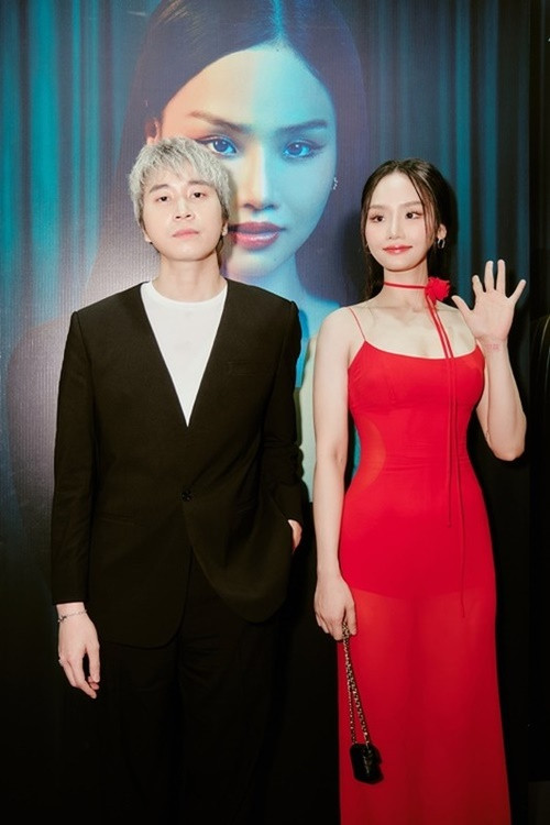 Từng rộ tin đồn Miu Lê và Karik hẹn hò. Phía Karik cho biết, cả hai có thể làm bạn chứ không thể làm người yêu. Ảnh: VOV.