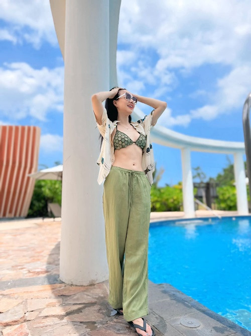 Nữ diễn viên khoe được chồng khen vẫn còn trẻ, đóng vai tuổi đôi mươi cũng được.