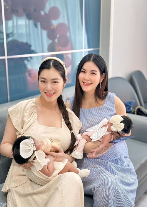 Thanh Trúc sinh con gái đầu lòng cũng trong tháng 7/2024. Ảnh: FB Thanh Trúc.
