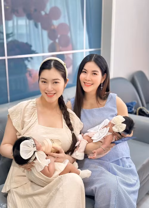Thanh Trúc sinh con gái đầu lòng cũng trong tháng 7/2024. Ảnh: FB Thanh Trúc.