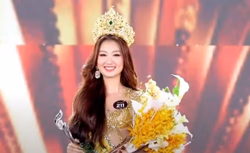 Vo Le Que Anh dang quang Miss Grand Vietnam 2024
