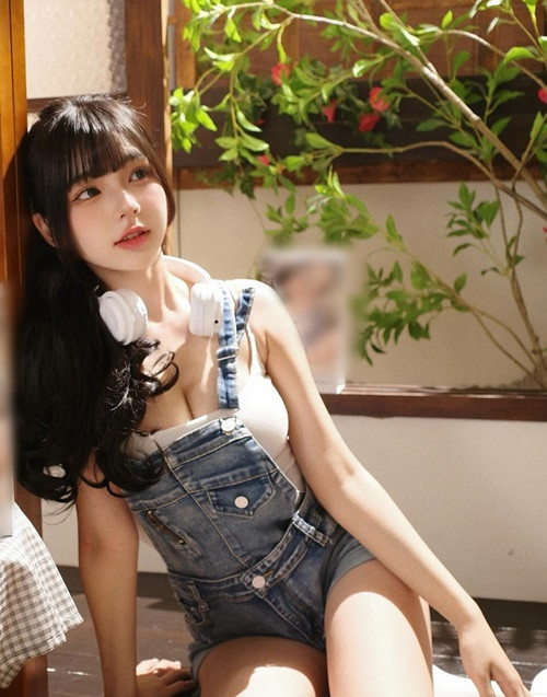 Hot girl 22 tuổi chuộng váy áo trễ nải, o ép vòng một.