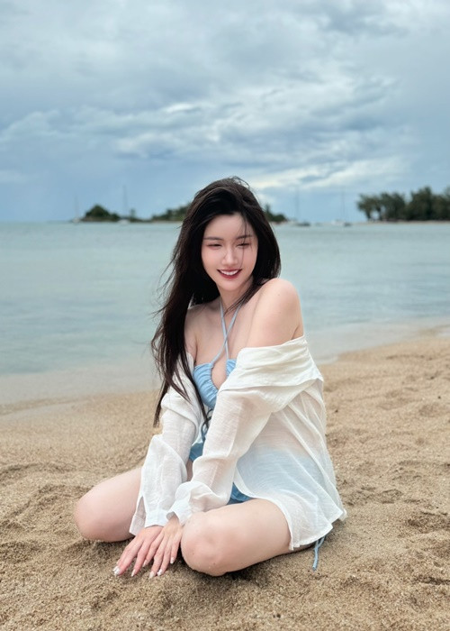 Vẻ đẹp ngọt ngào, quyến rũ của Diêu Thái Thần "đốn tim" nhiều cư dân mạng.