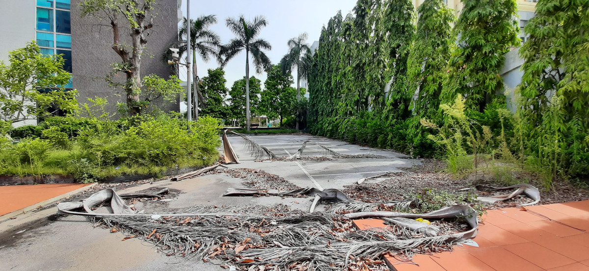 Nhìn cảnh tượng này không ai nghĩ đây là khách sạn 500 tỷ.