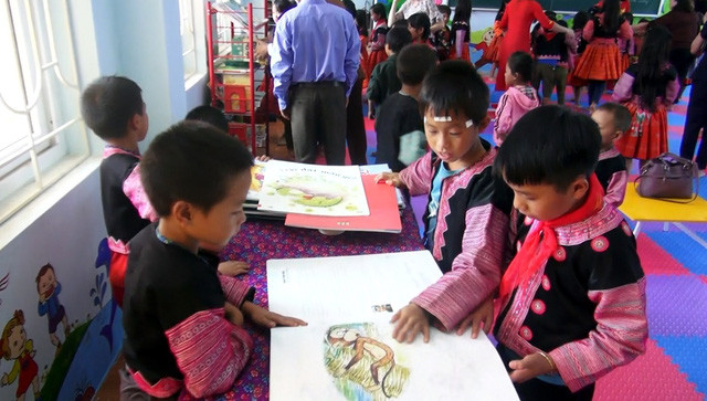  Hòa Bình: Học sinh lớp 1 tựu trường từ ngày 23/8. (Ảnh minh họa)