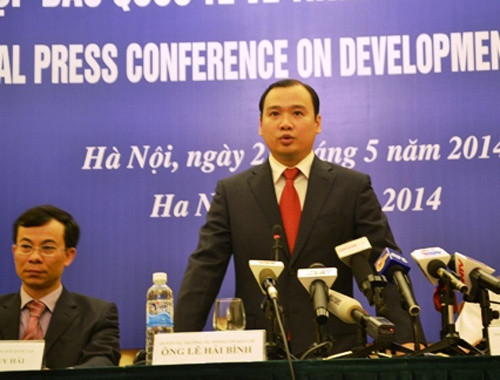 Lê Hải Bình từng được biết đến là một người phát ngôn Bộ ngoại giao Việt Nam trẻ nhất.