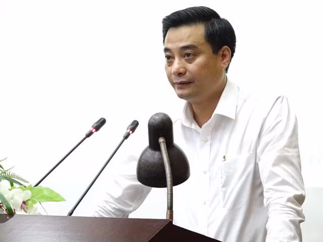 Chủ tịch UBND huyện Thanh Oai nhiệm kỳ 2021-2026 - ông Bùi Văn Sáng.