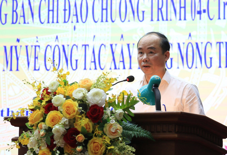 Chủ tịch UBND huyện Chương Mỹ nhiệm kỳ 2021-2026 - ông Nguyễn Đình Hoa.