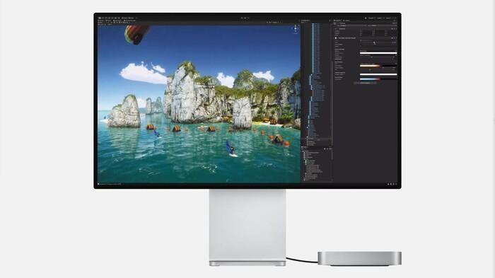 Mac mini mới có thể biên dịch mã trong Xcode nhanh hơn tới 3 lần, chơi các tựa game đồ họa cao với tốc độ khung hình cao hơn 4 lần và render timeline trong Final Cut Pro nhanh hơn gấp 6 lần.