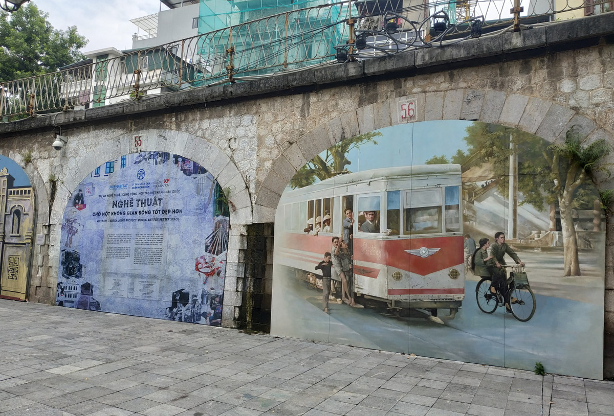 Trong thời gian thi công, Tổng công ty Đường sắt Việt Nam sẽ điều chỉnh tàu chạy chậm qua vị trí thi công, ở mức 1,5 km/h.