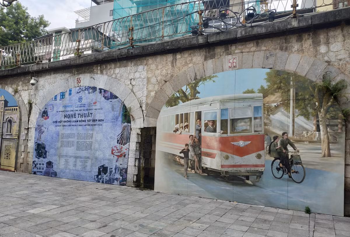 Trong thời gian thi công, Tổng công ty Đường sắt Việt Nam sẽ điều chỉnh tàu chạy chậm qua vị trí thi công, ở mức 1,5 km/h.